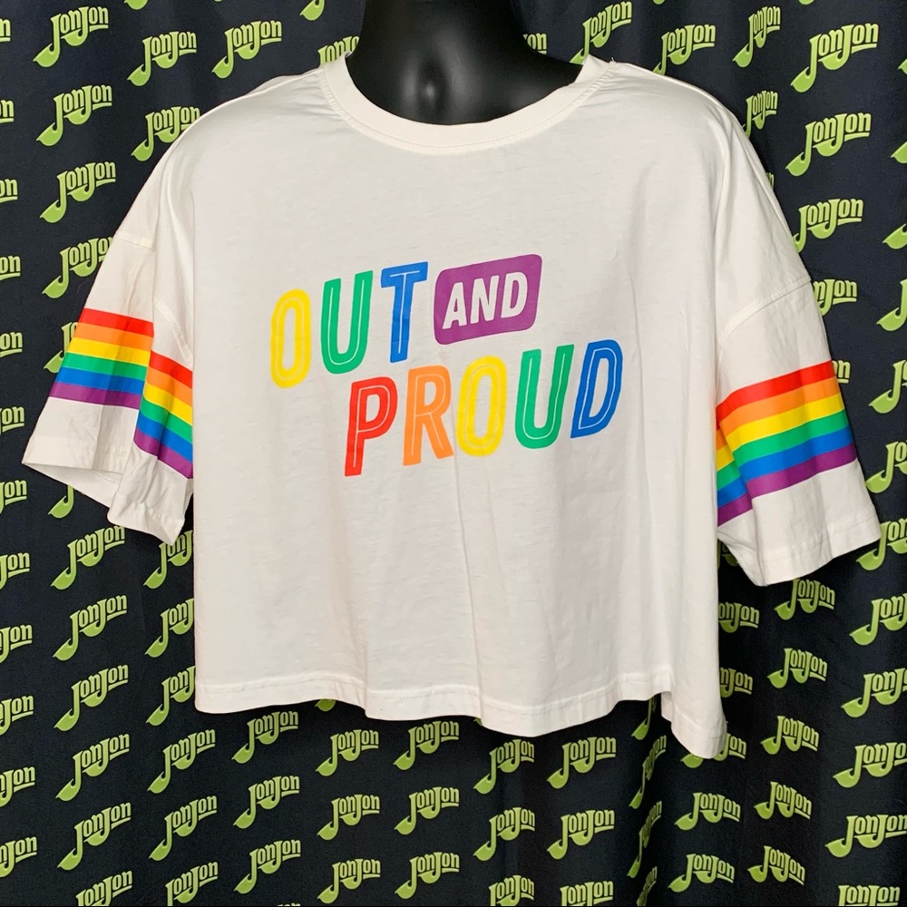 🌈 Target Pride “Out and Proud” Crop Top